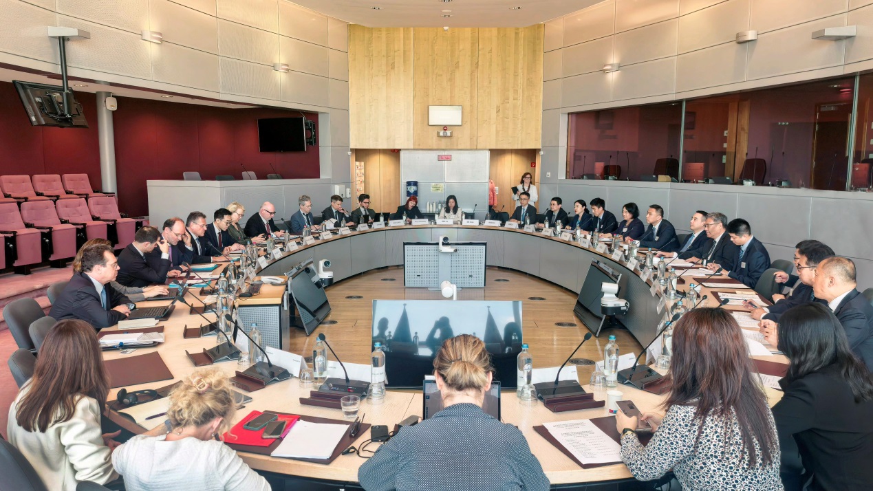 The first meeting of the China-EU trade and investment consultation mechanism is held in Brussels, Belgium, June 29, 2026. /CMG