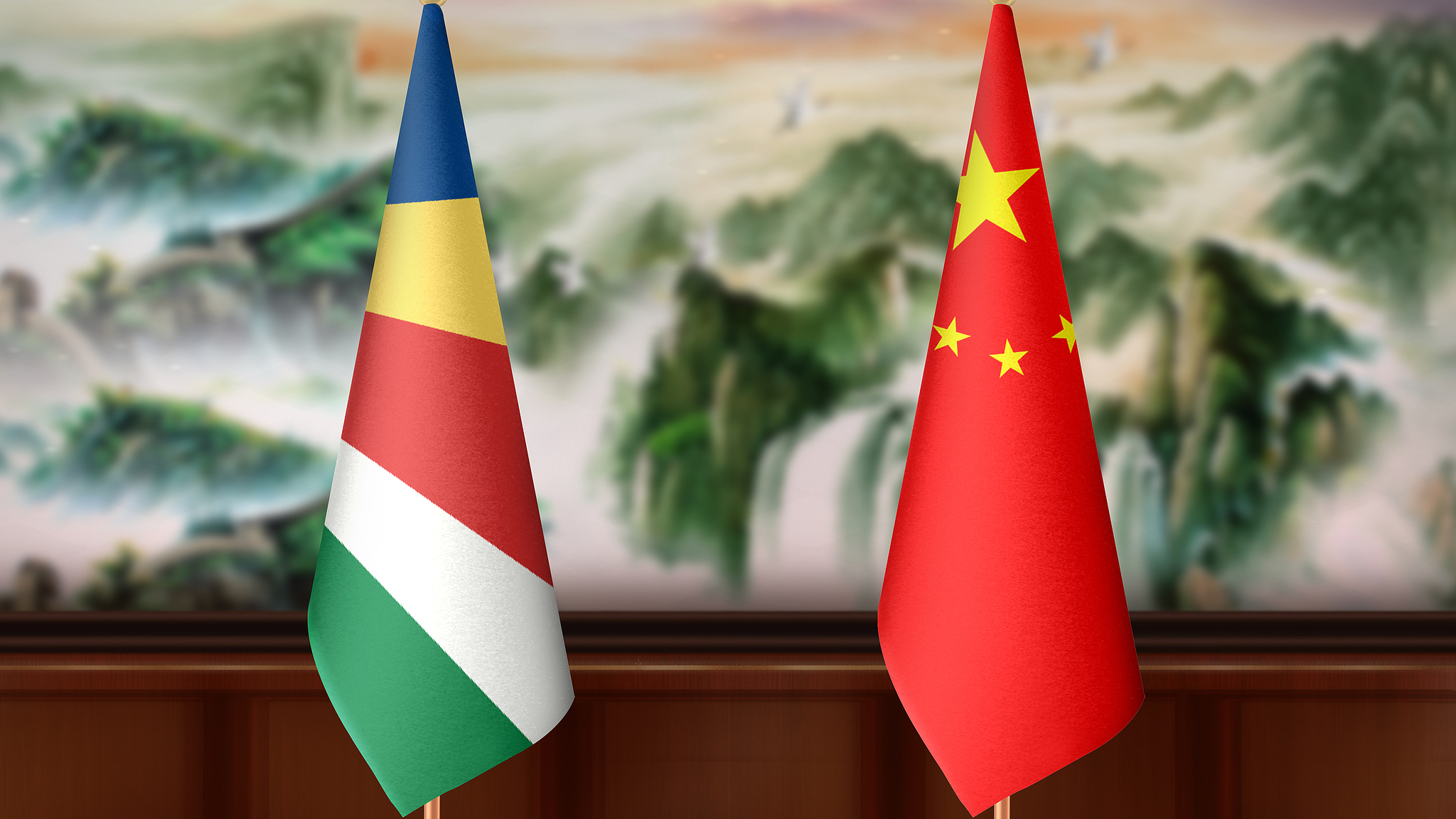Xi, Seychelles' president exchange congratulations on 50 years of ties