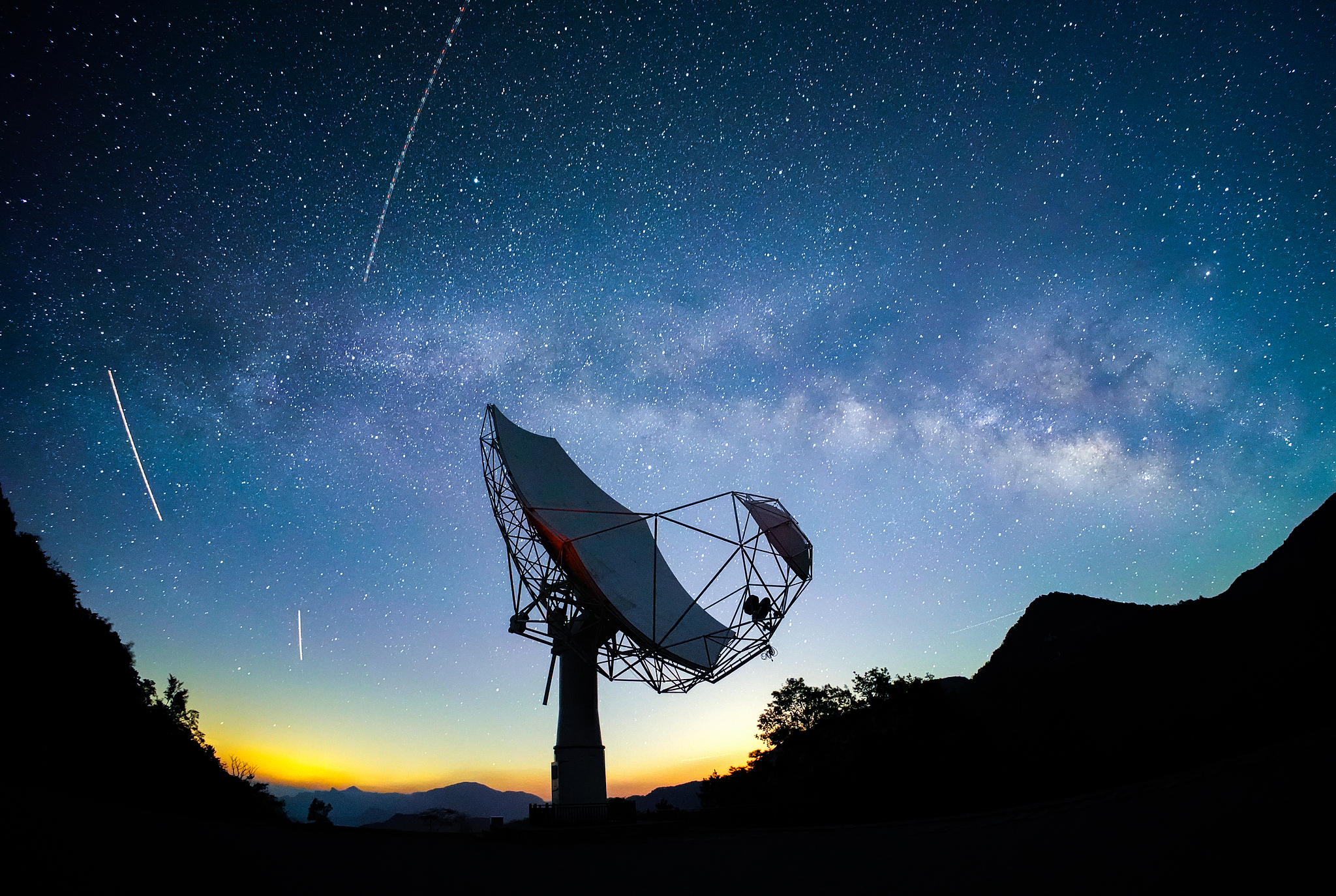 Longma Astronomical Observatory in Jinzhai County, Anhui Province, May 10, 2026. /VCG