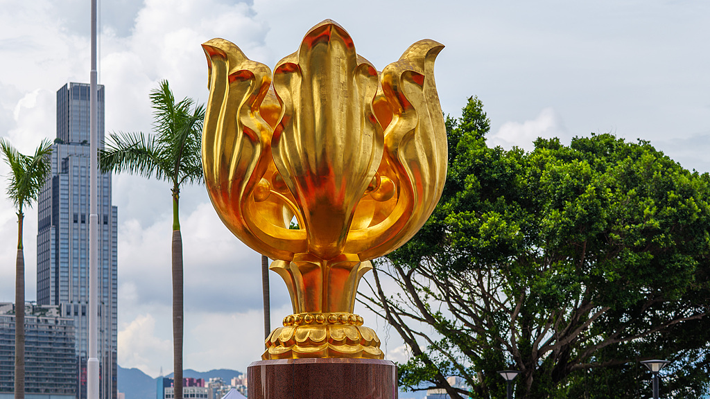 The Golden Bauhinia Square, HKSAR, China, June 29, 2026. /VCG