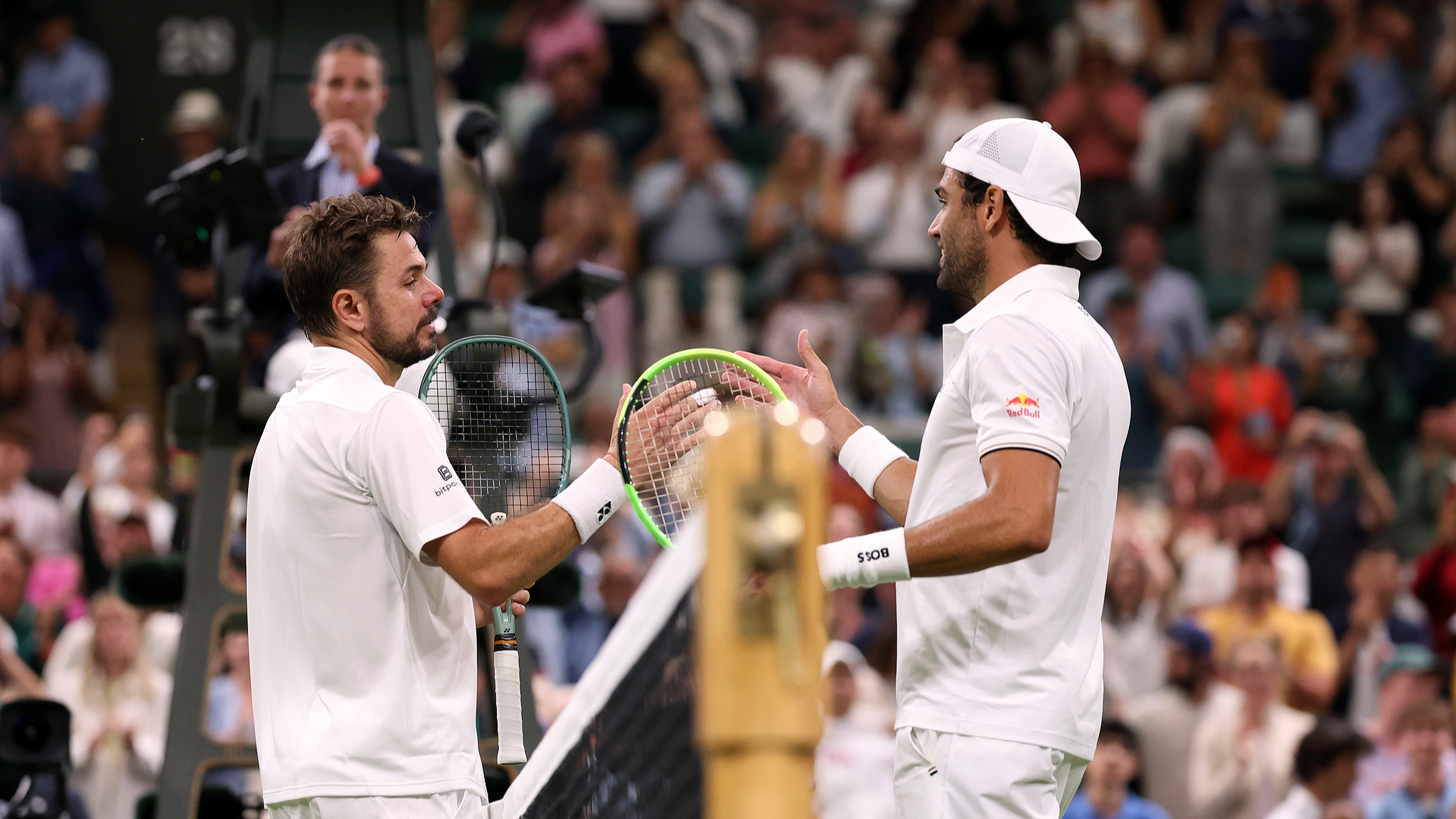 Matteo Berrettini ends Stan Wawrinka's final Wimbledon appearance