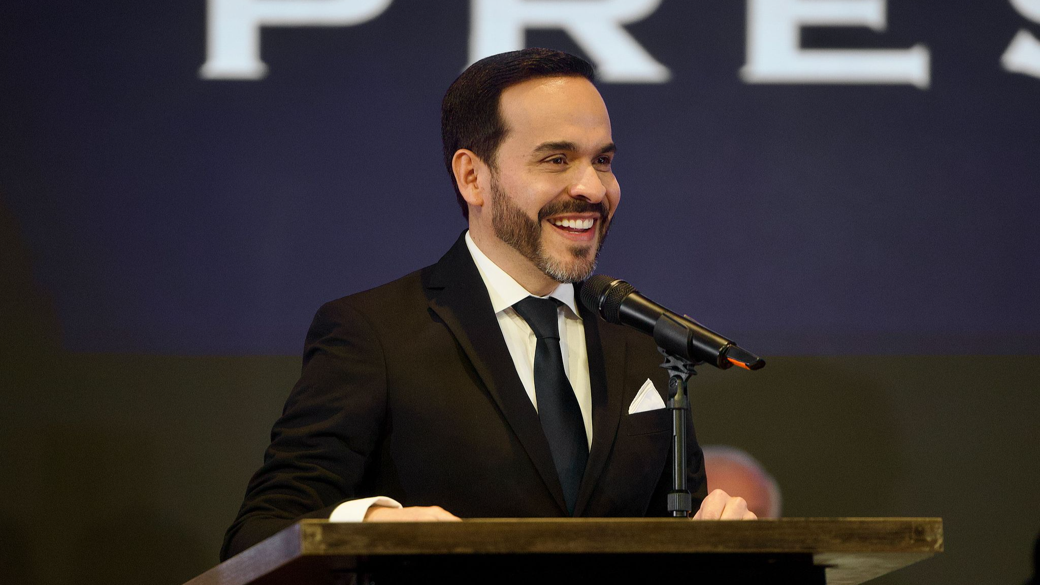 Abelardo de la Espriella, Colombia's president-elect, receives electoral credentials in Bogota, Colombia, June 25, 2026. /VCG
