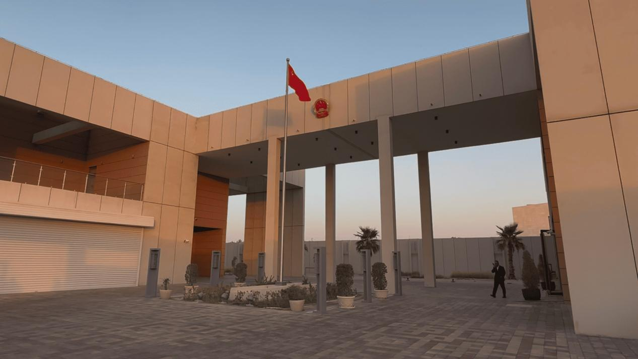 Exterior of the Chinese Ambassador's Residence in Kuwait City, Kuwait, on June 28th, 2026. /CGTN