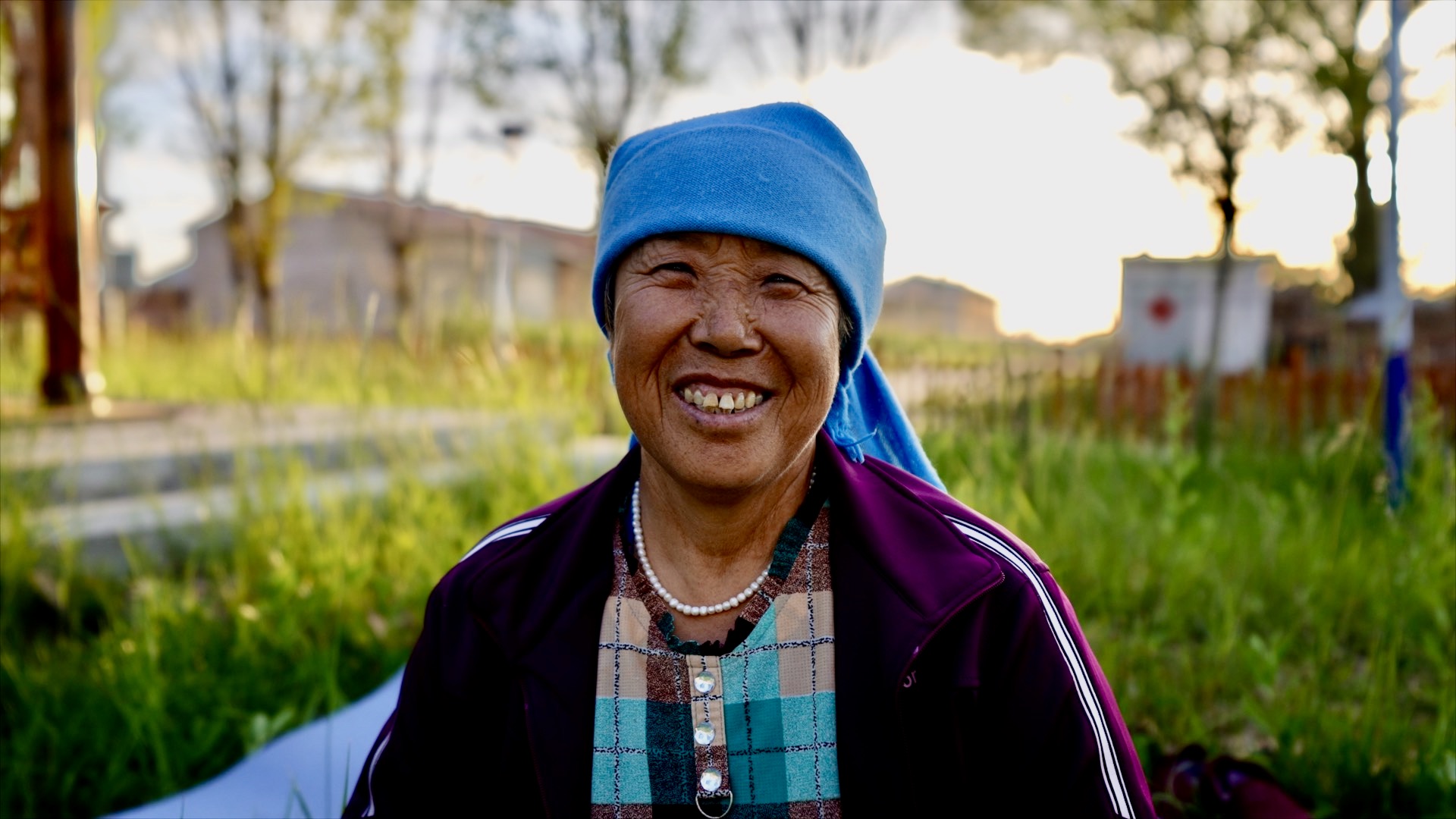The yoga village of grannies