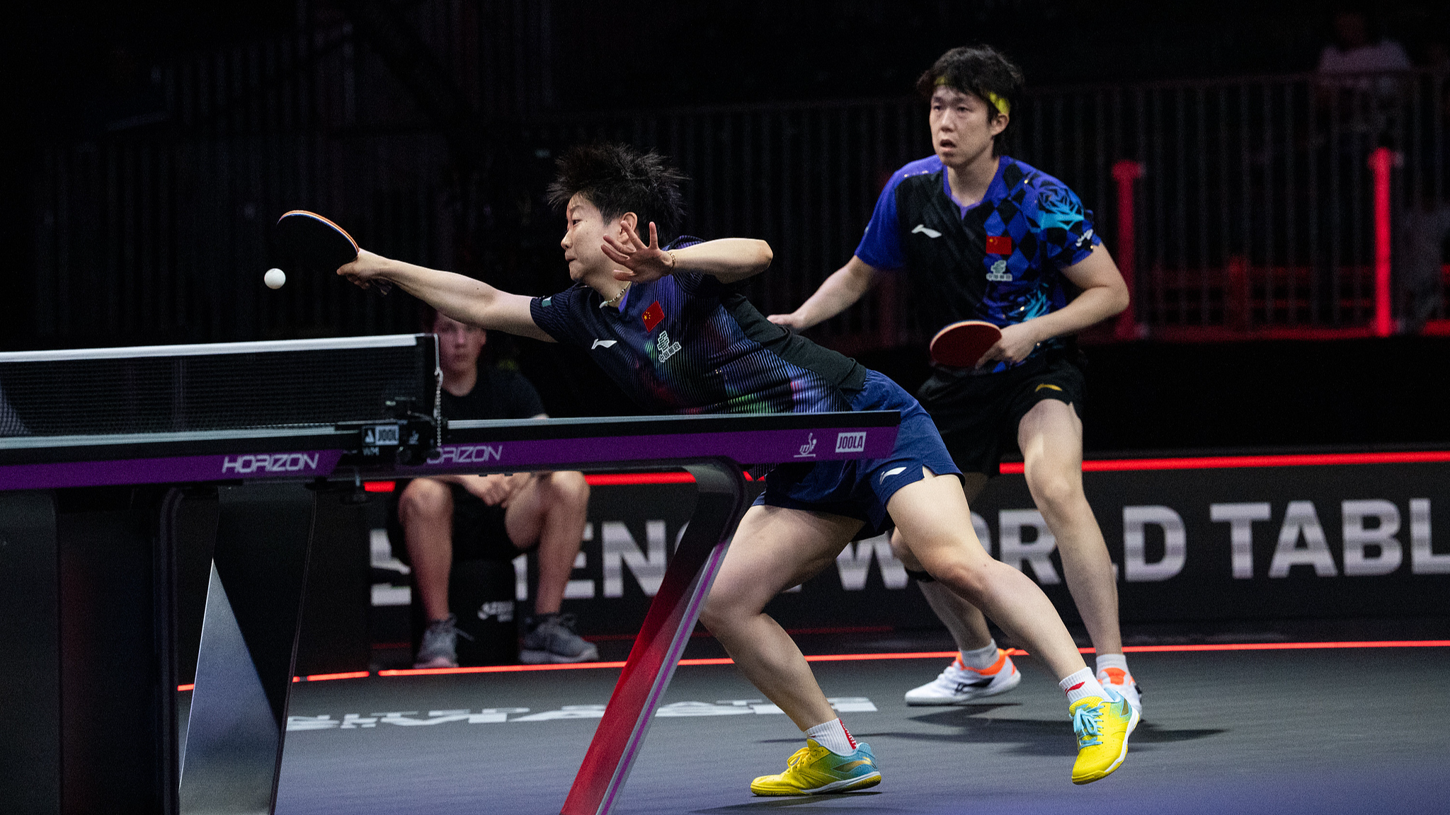 Wang, Sun sweep into WTT United States Smash mixed doubles final