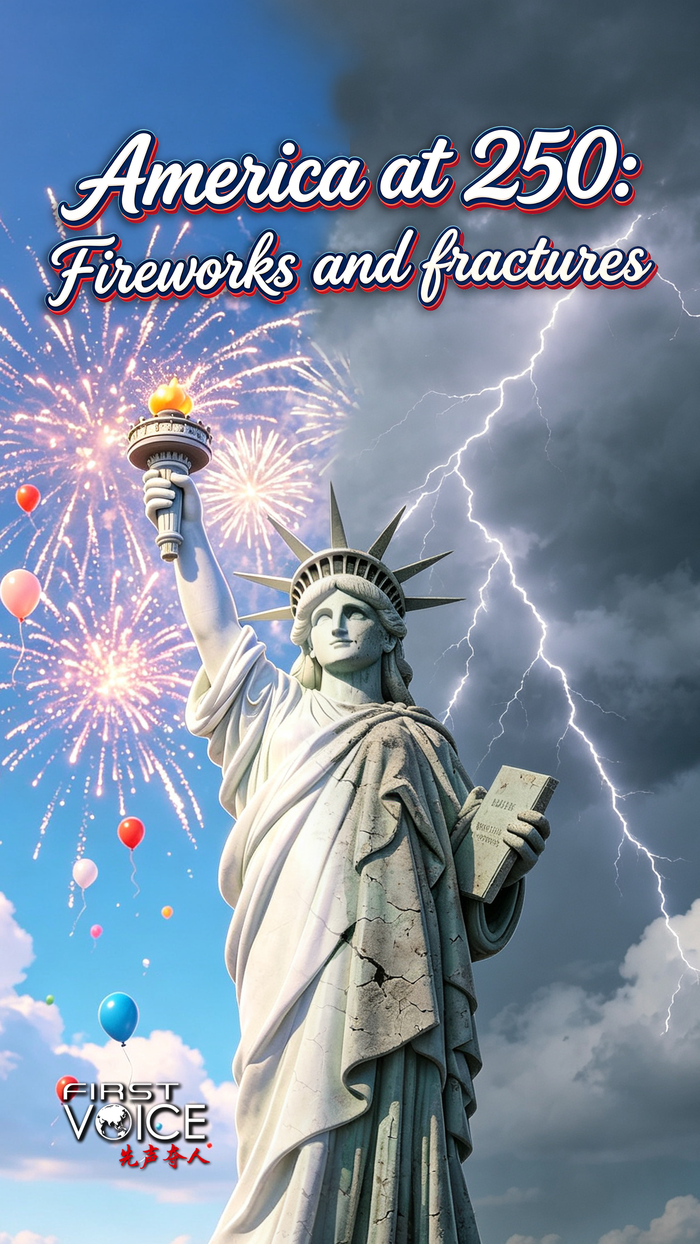 America at 250: Fireworks and fractures