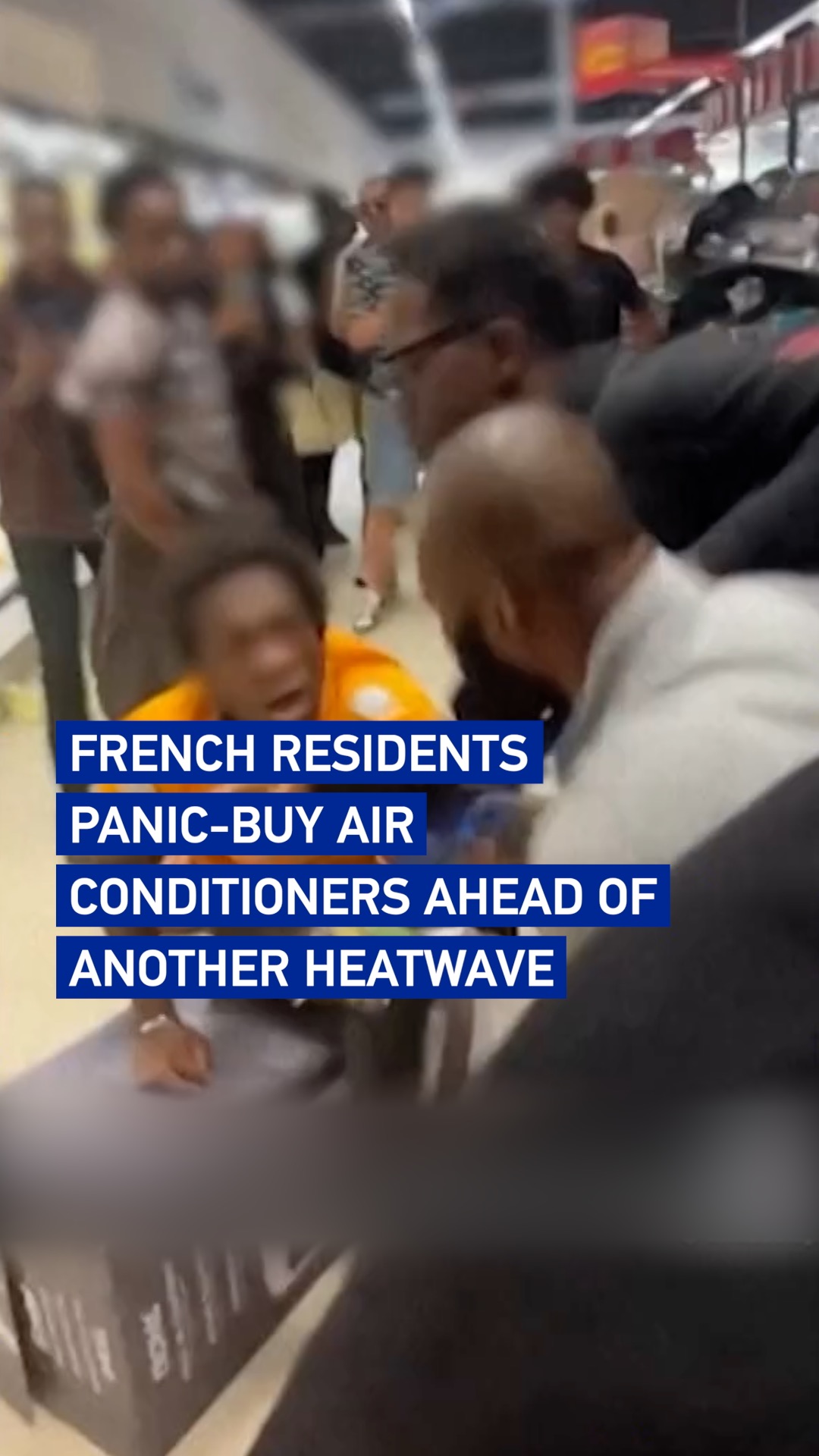 French residents panic-buy air conditioners ahead of another heatwave