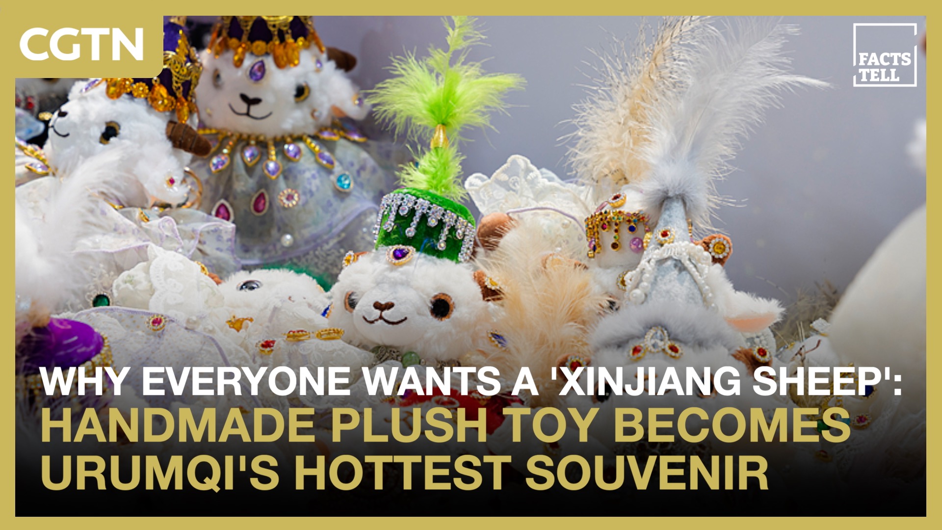 Handmade plush toy becomes Urumqi's hottest souvenir