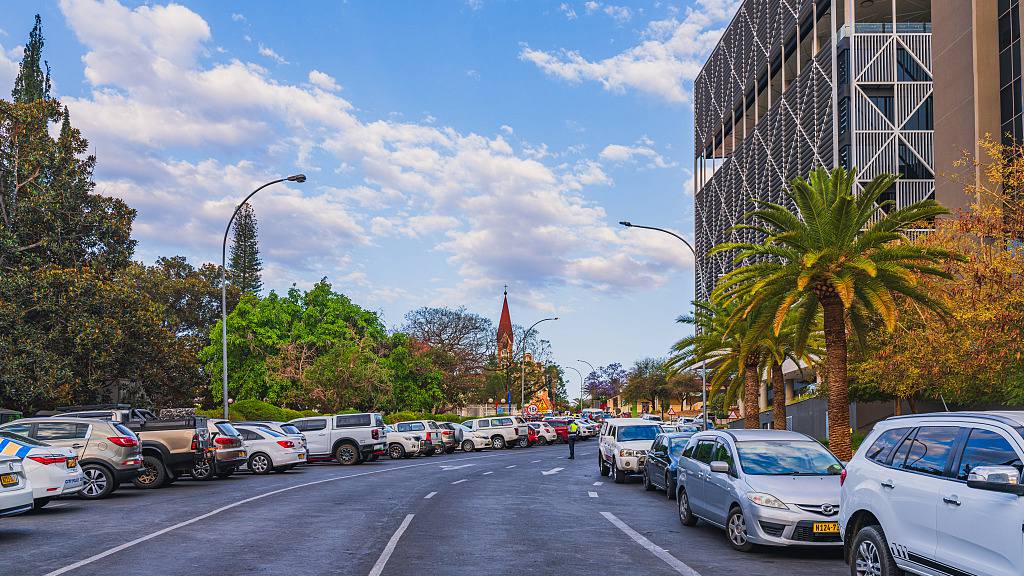 Cityscape of Windhoek, Namibia. /CMG
