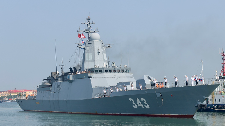 China, Russia launch joint naval exercise