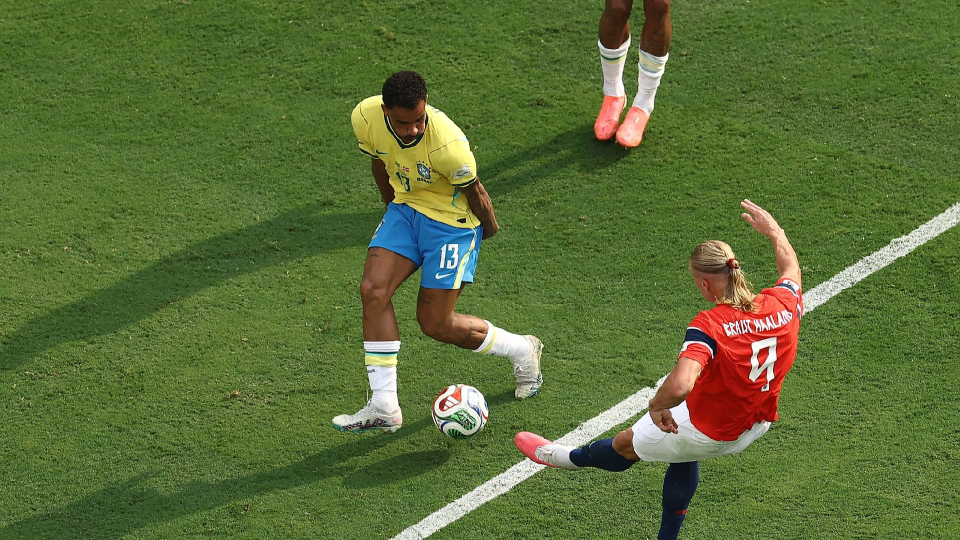Haaland's brace fires Norway past Brazil into World Cup quarterfinals