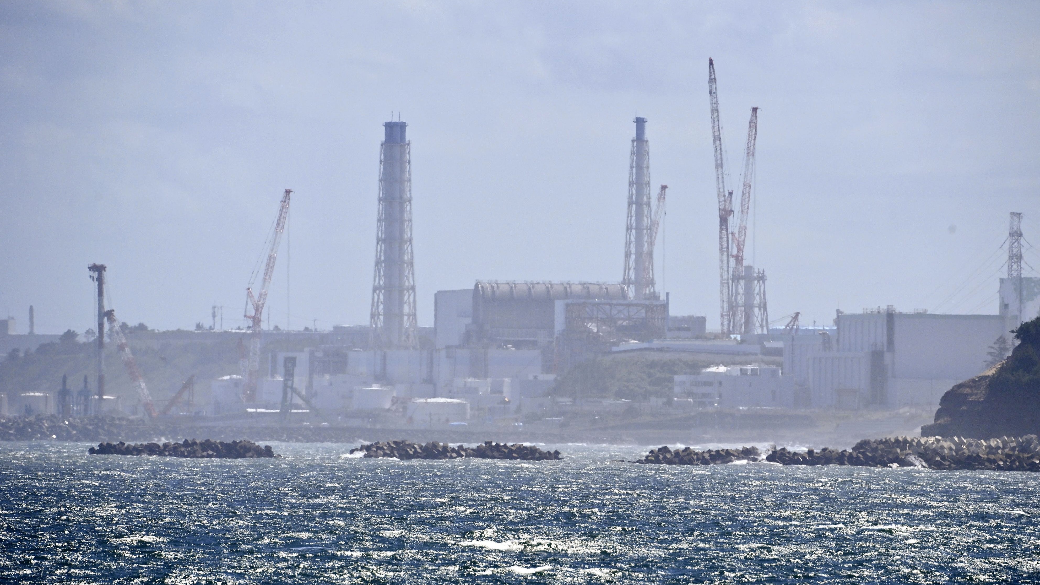 The Fukushima Daiichi Nuclear Power Plant is seen from Namie, Fukushima Prefecture, Japan, August 24, 2023. /VCG