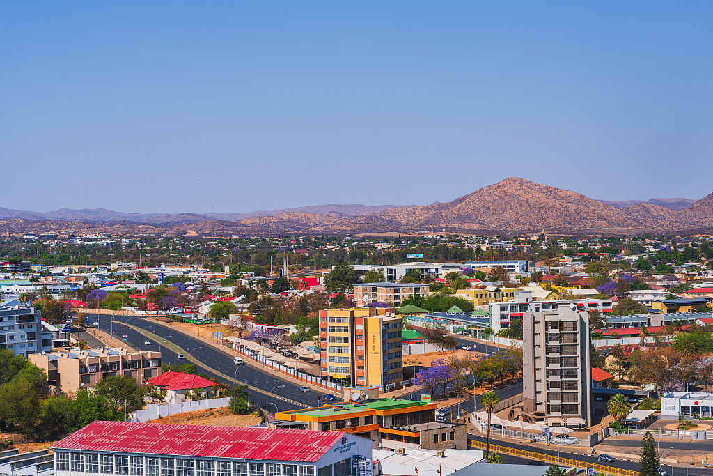 Cityscape of Windhoek, Namibia, October 5 ,2024. /CFP
