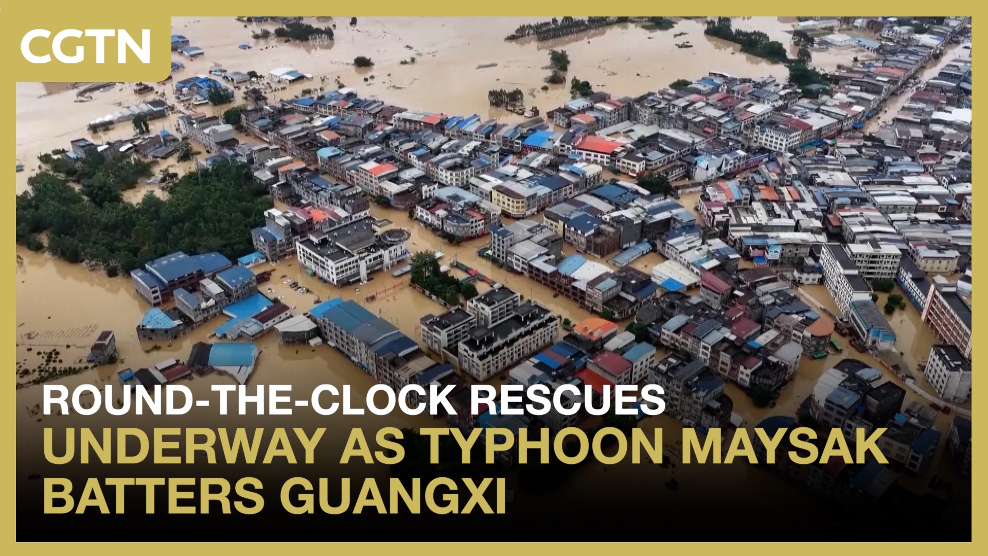 Typhoon Maysak triggers round-the-clock rescues in Guangxi