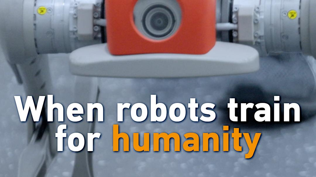When robots train for humanity