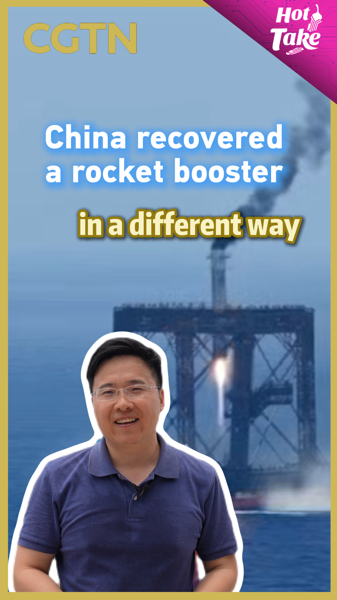 Hot Take: China recovered a rocket booster in a different way