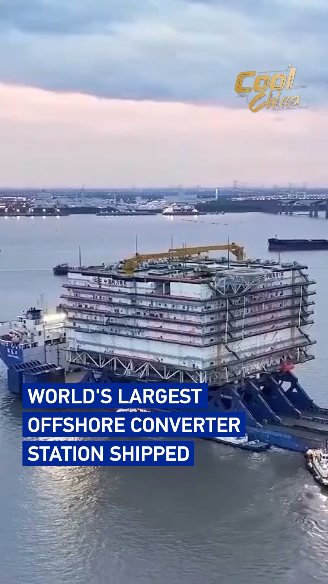 World's largest offshore converter station shipped