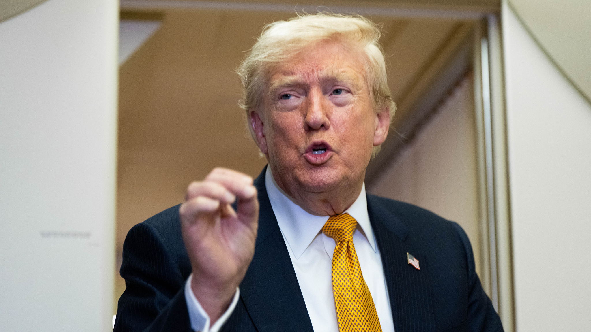 Trump says missiles aimed at Iran if Tehran targets US president