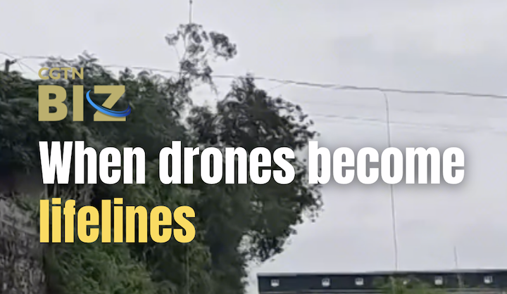 When drones become lifelines in Guangxi