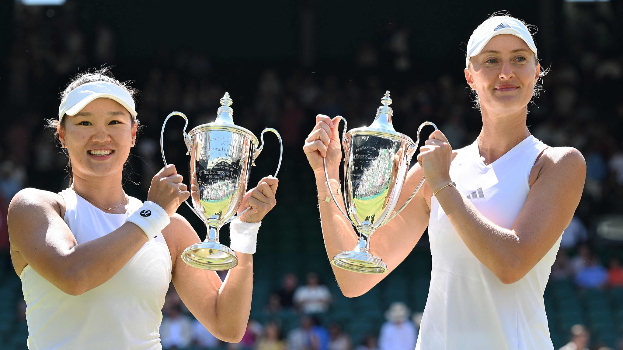 Guo, Mladenovic lay claim to maiden women's doubles crown at Wimbledon