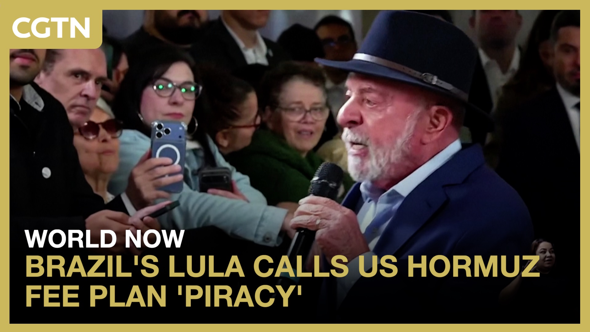 Brazilian president calls US Hormuz fee plan 'piracy'