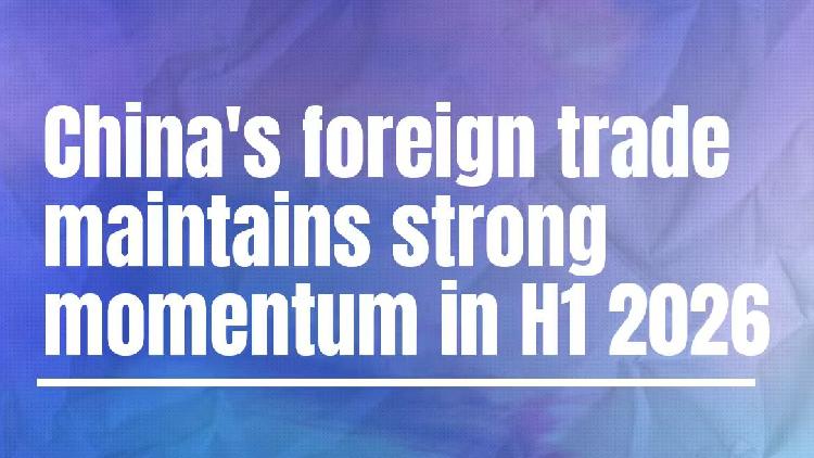 China’s foreign trade maintains strong momentum in H1 2026