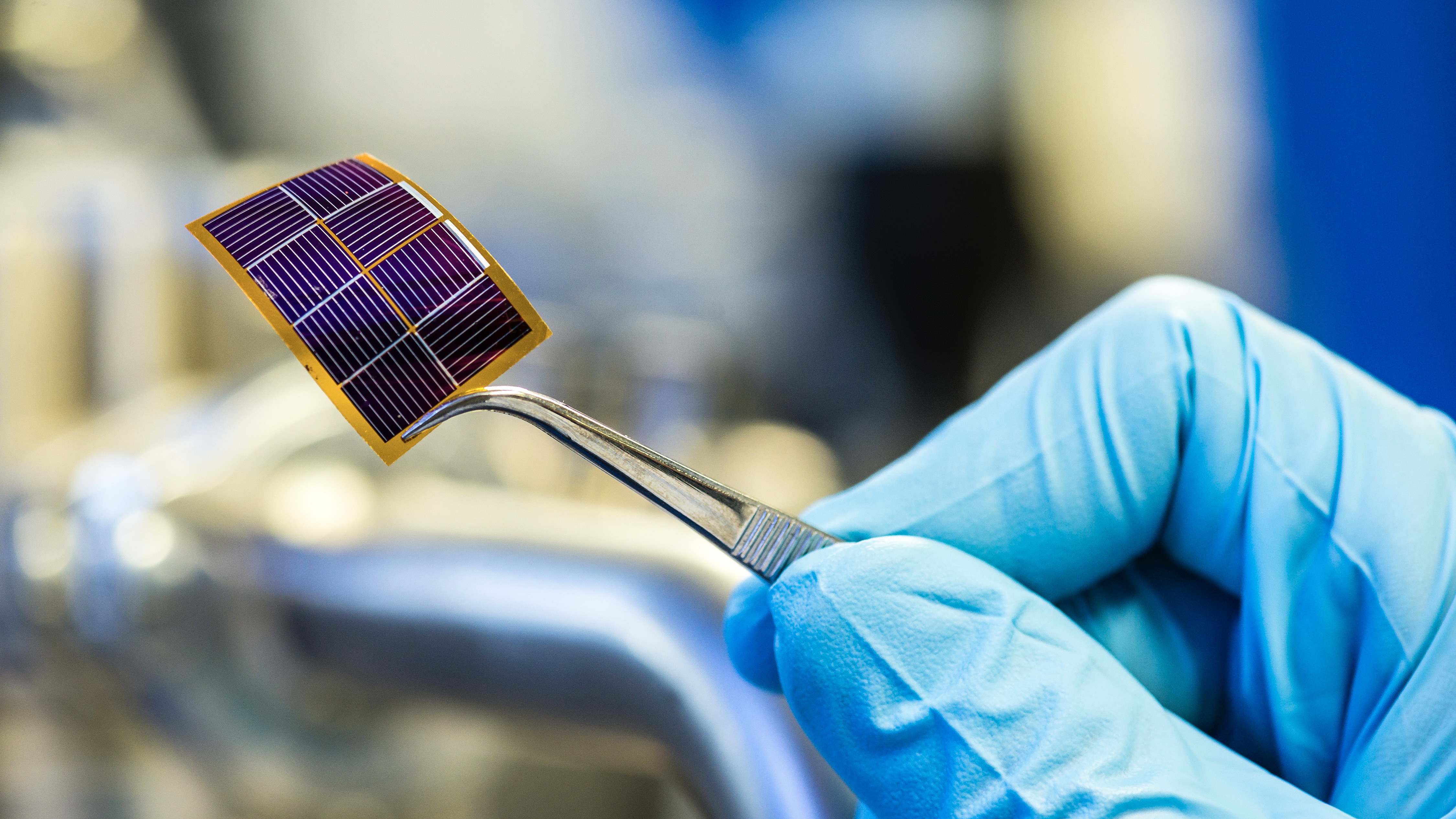 Illustration shows thin-film solar cells. /VCG