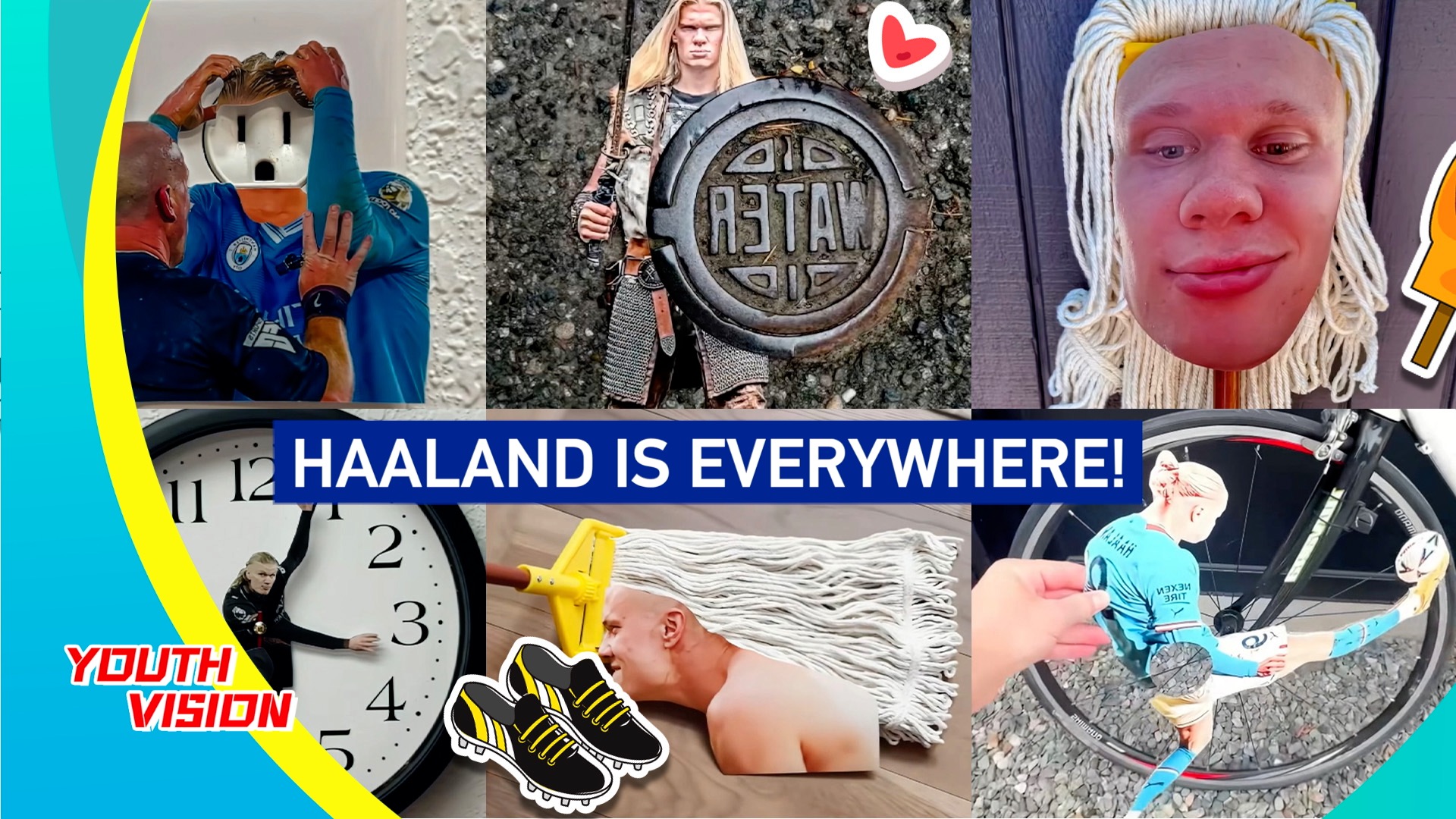 Haaland is everywhere!