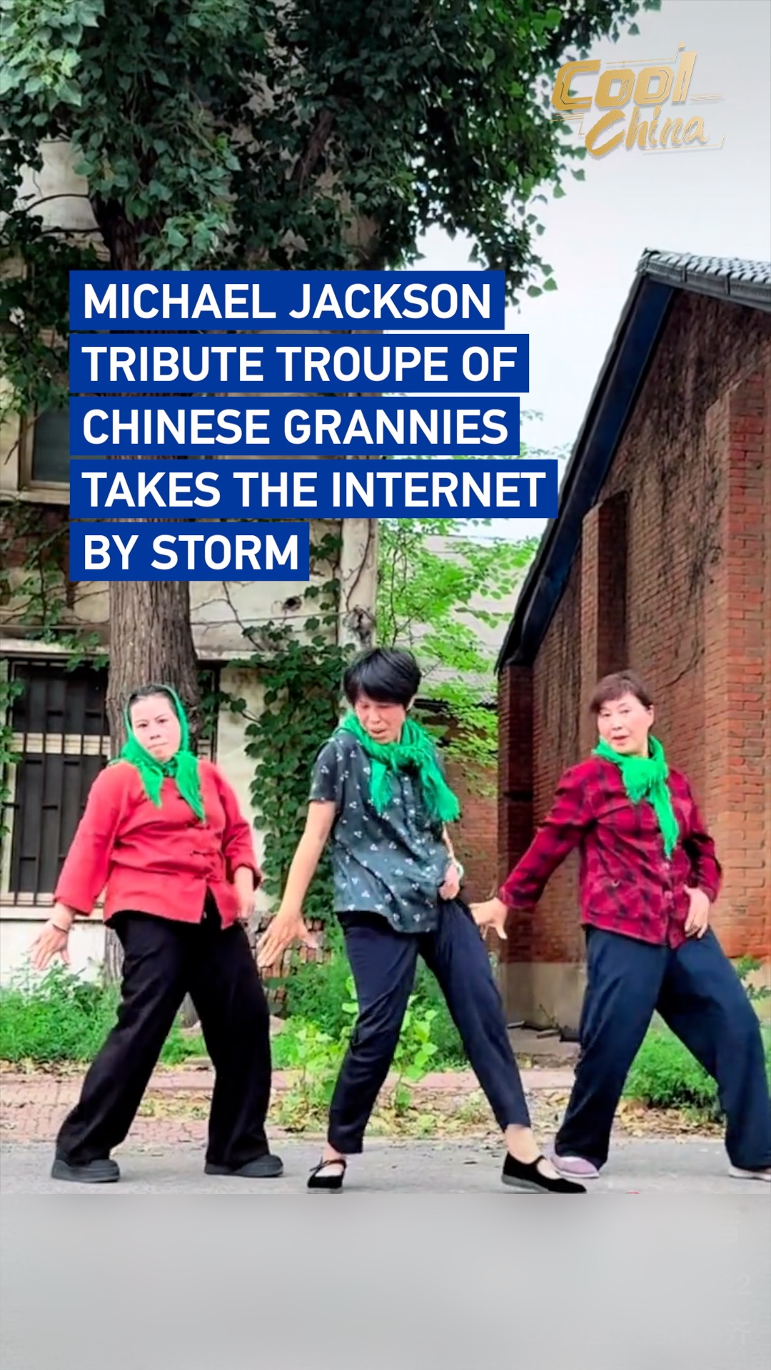 Michael Jackson tribute troupe of Chinese grannies takes the internet by storm