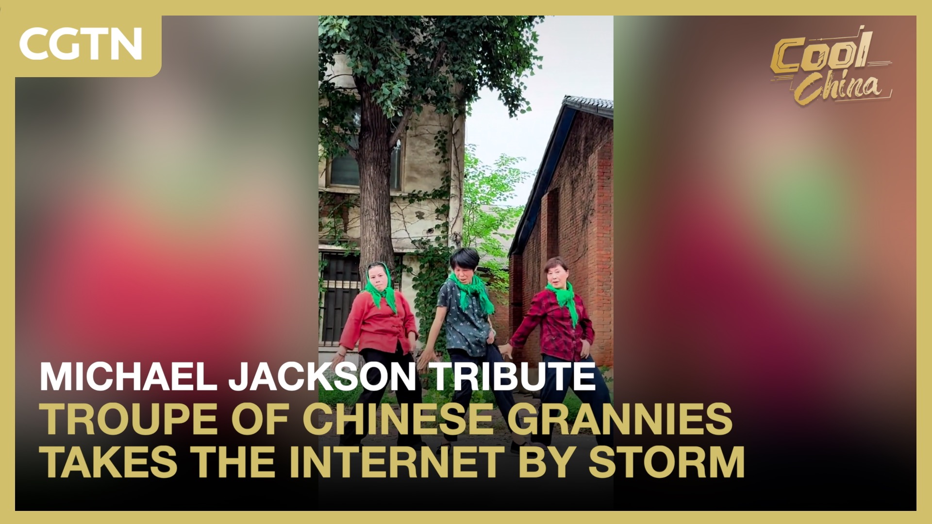 Michael Jackson tribute troupe of Chinese grannies takes the internet by storm