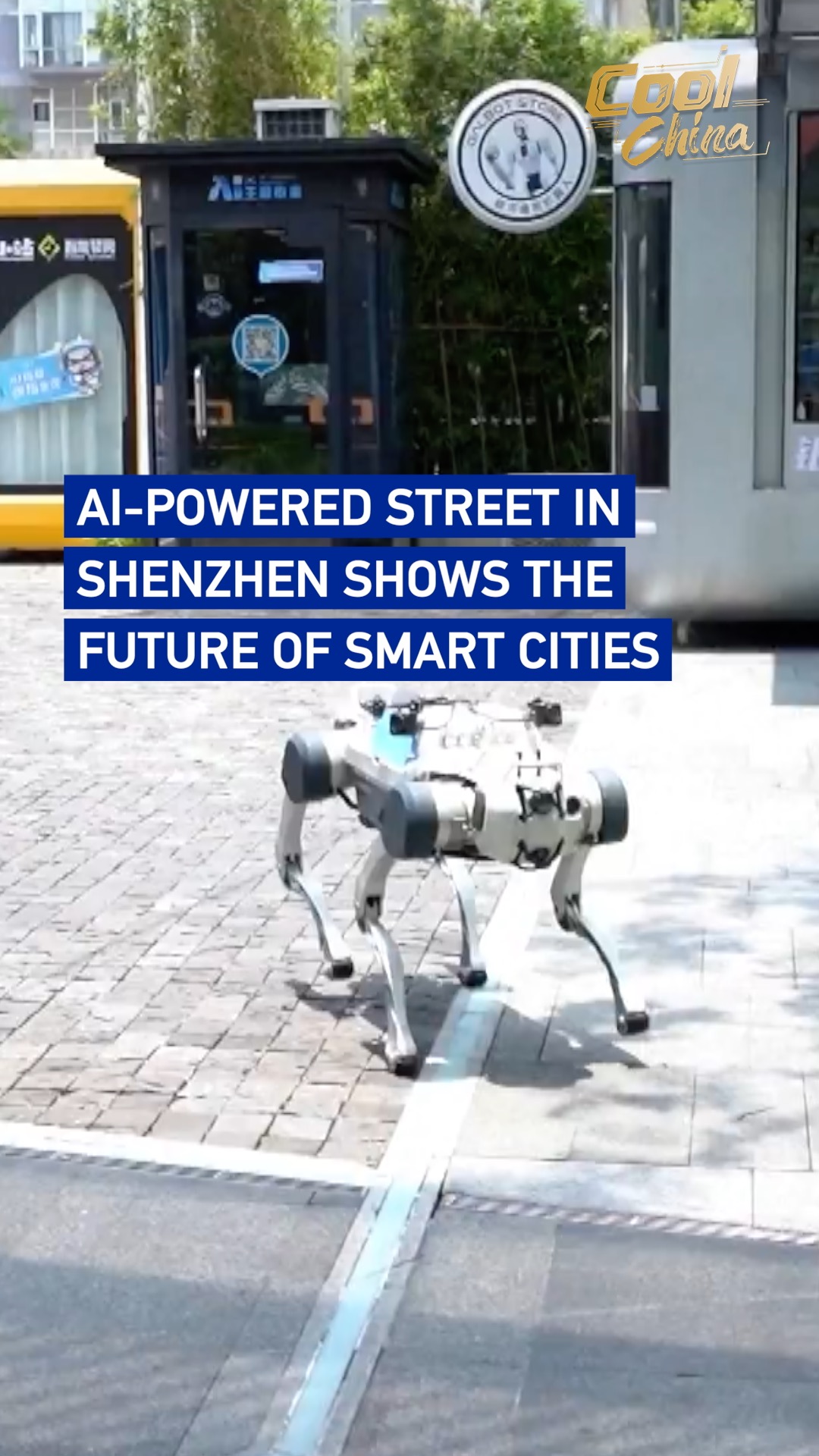 AI-powered street in Shenzhen shows the future of smart cities