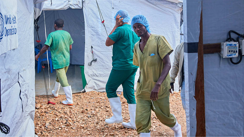 Ebola cases in DR Congo top 2,000