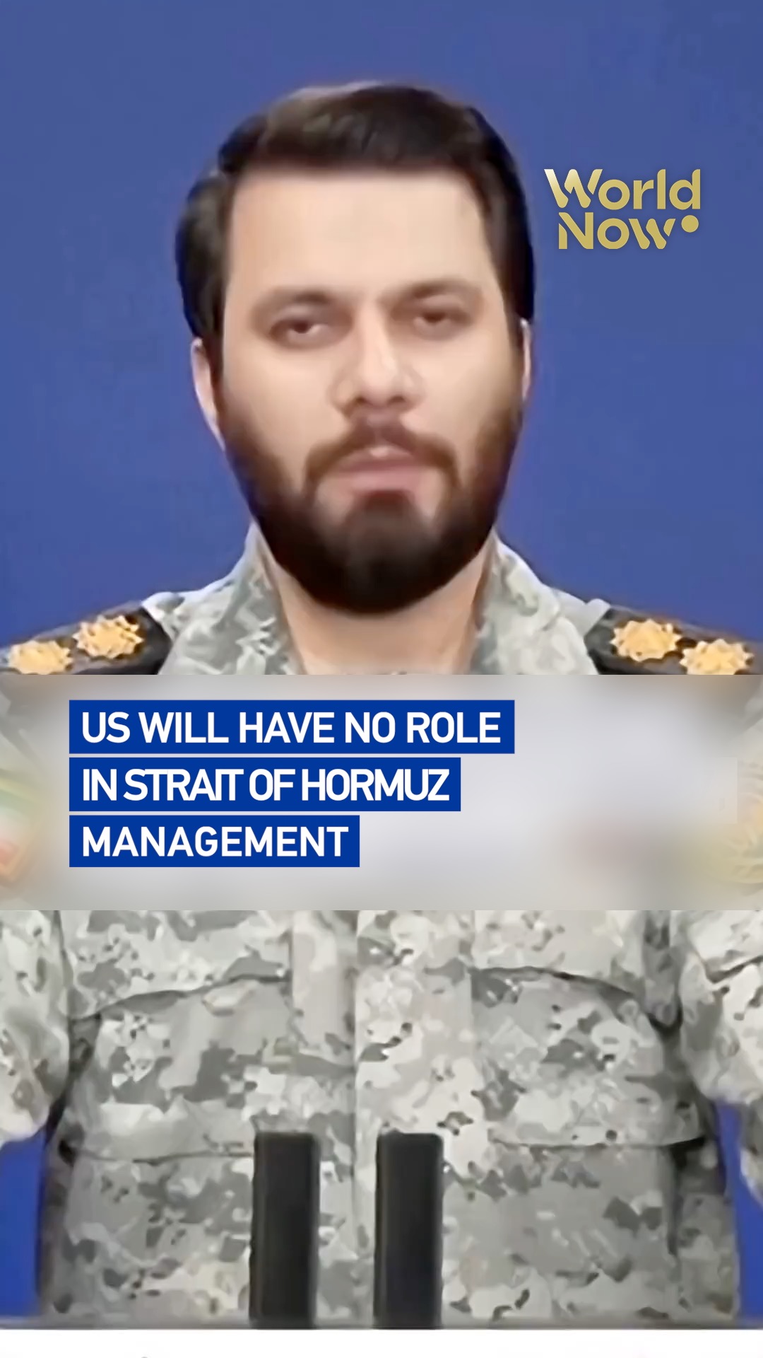 Iran: US will have no role in Strait of Hormuz management
