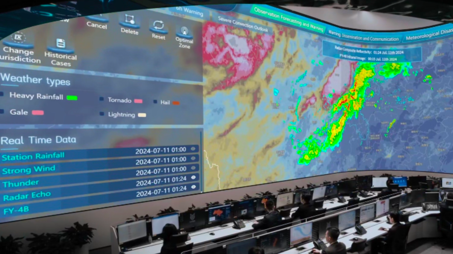 China unveils AI meteorology cooperation initiatives at WAIC 2026