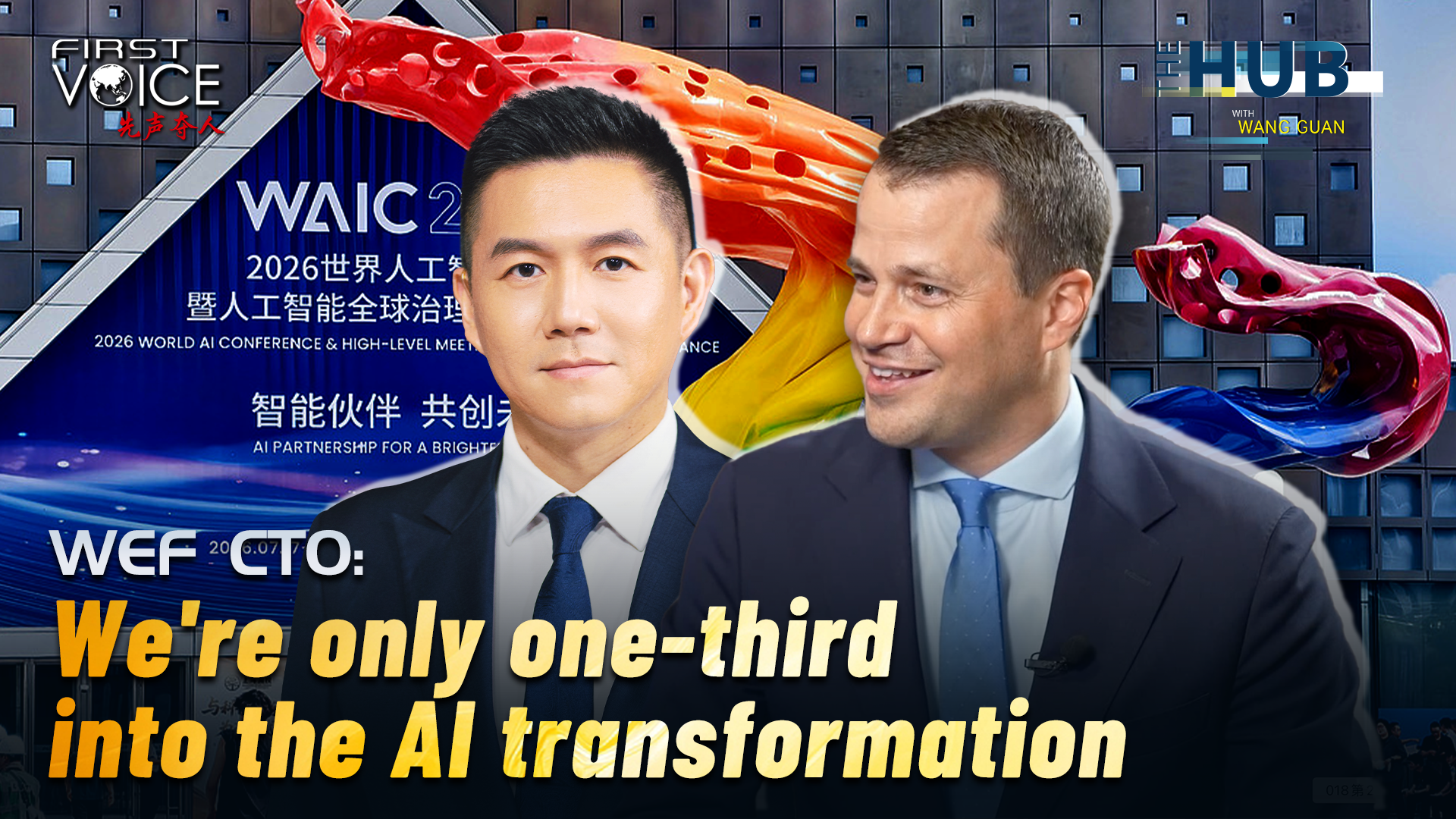 WEF CTO: We're only one-third into the AI transformation