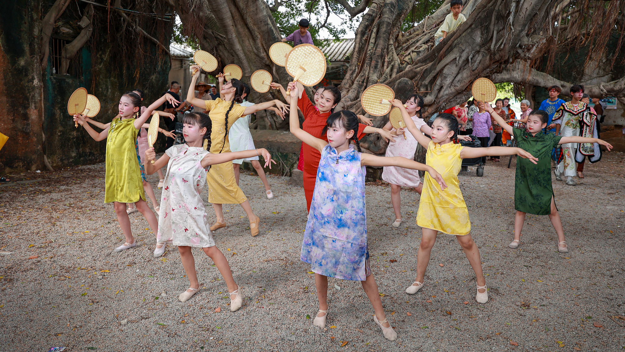 Yangqi Village, a primary filming location for the movie Dear You, in Jieyang, Guangdong Province, attracts many tourists, June 20, 2026. /CFP