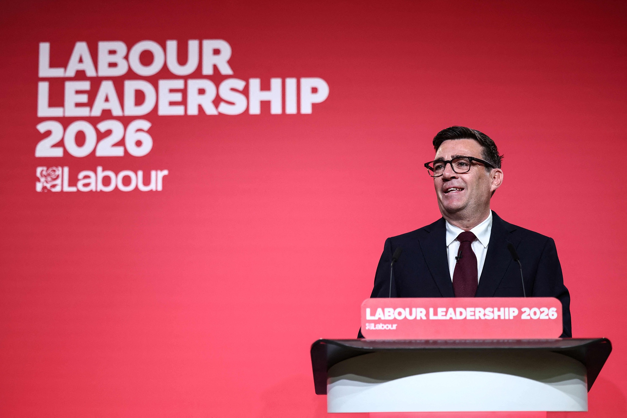 Andy Burnham speaks after being confirmed as the new ‌leader of ‌Britain's ⁠Labour ‌Party in central London, July 17, 2026. /VCG