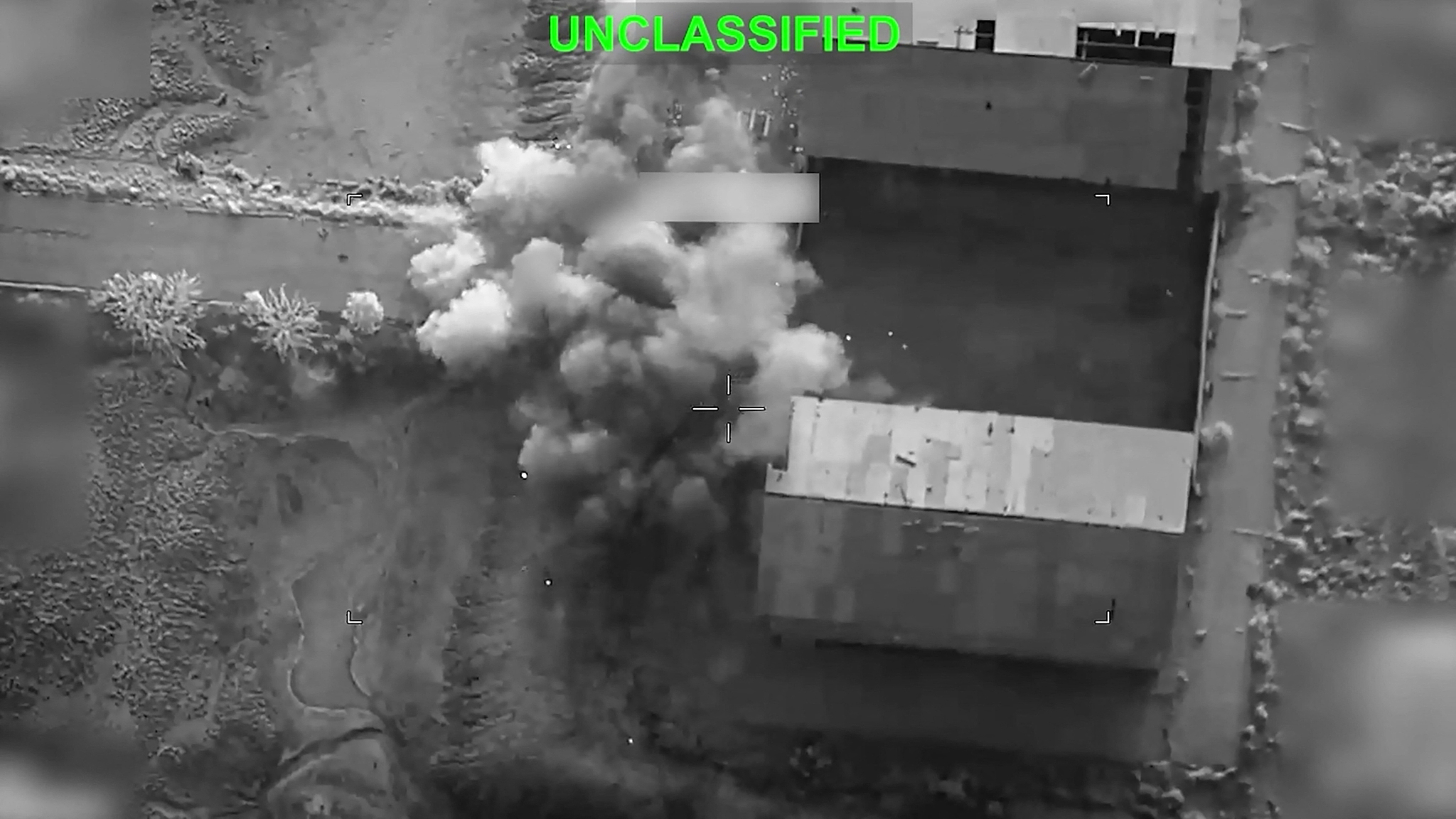 This screen grab of a handout video released by US Central Command on July 13, 2026, shows what the US military says is a strike in Iran. /VCG
