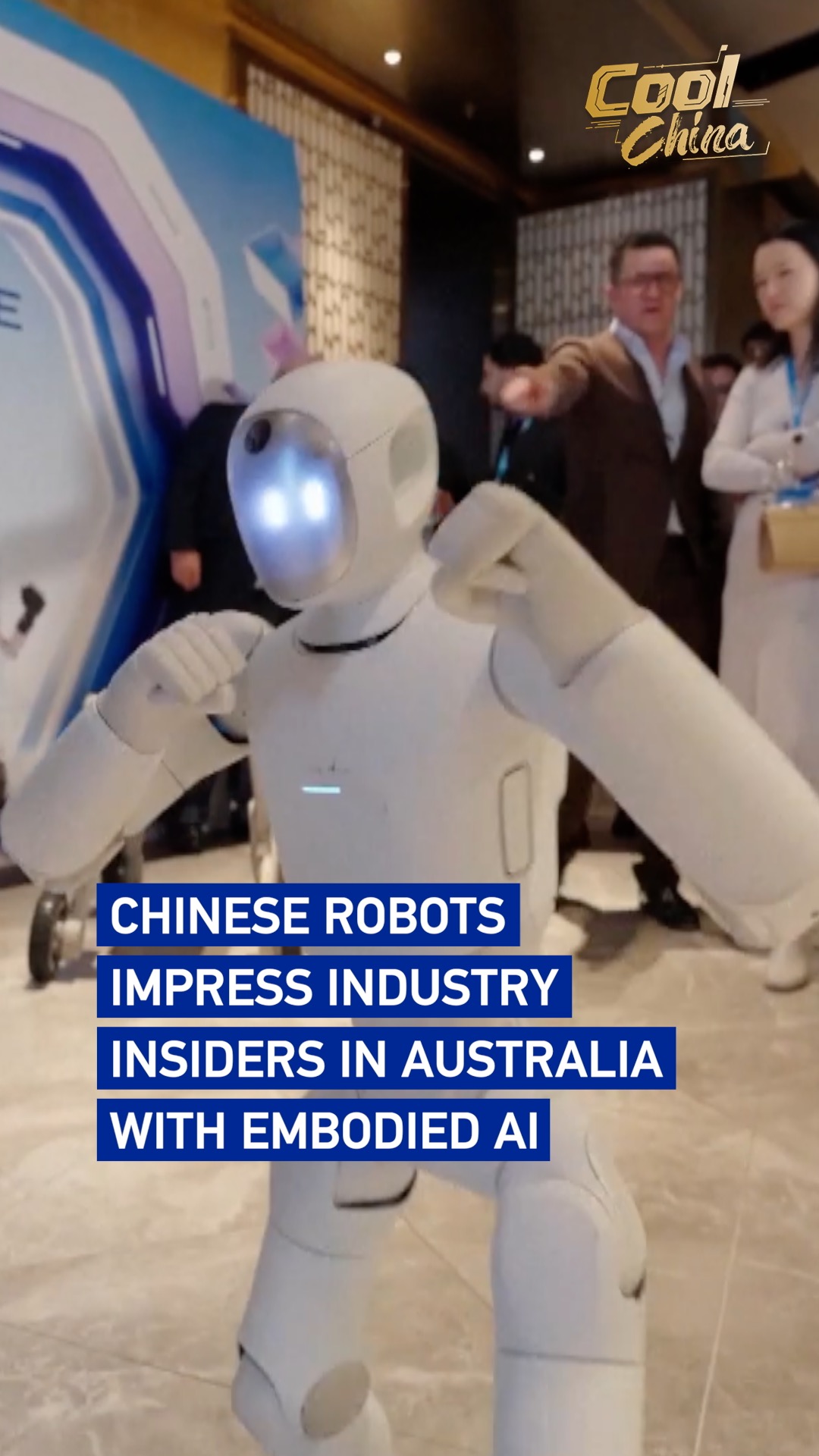 Chinese robots impress industry insiders in Australia with embodied AI