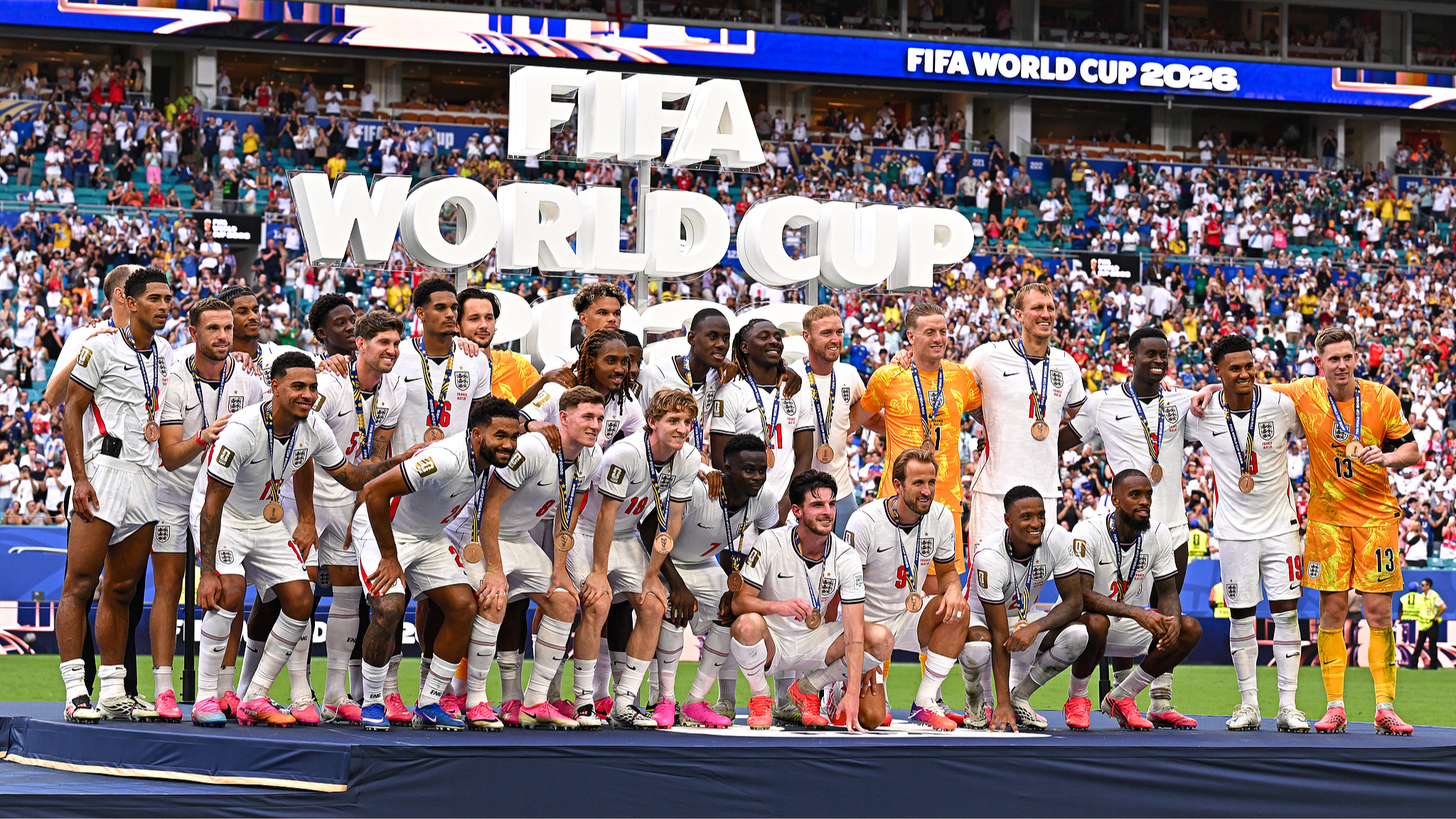 Saka's hat-trick helps England top France 6-4, come third at World Cup