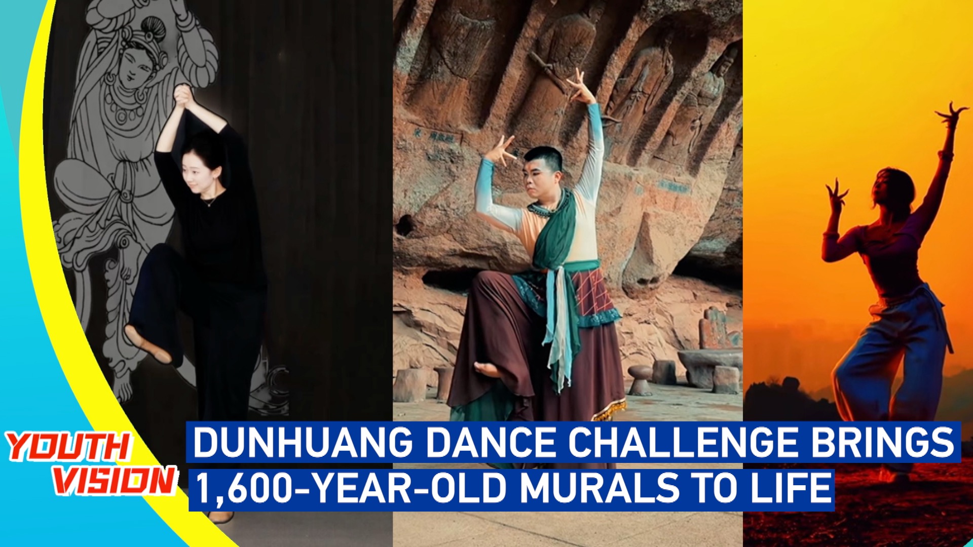Dunhuang dance challenge brings 1,600-year-old murals to life