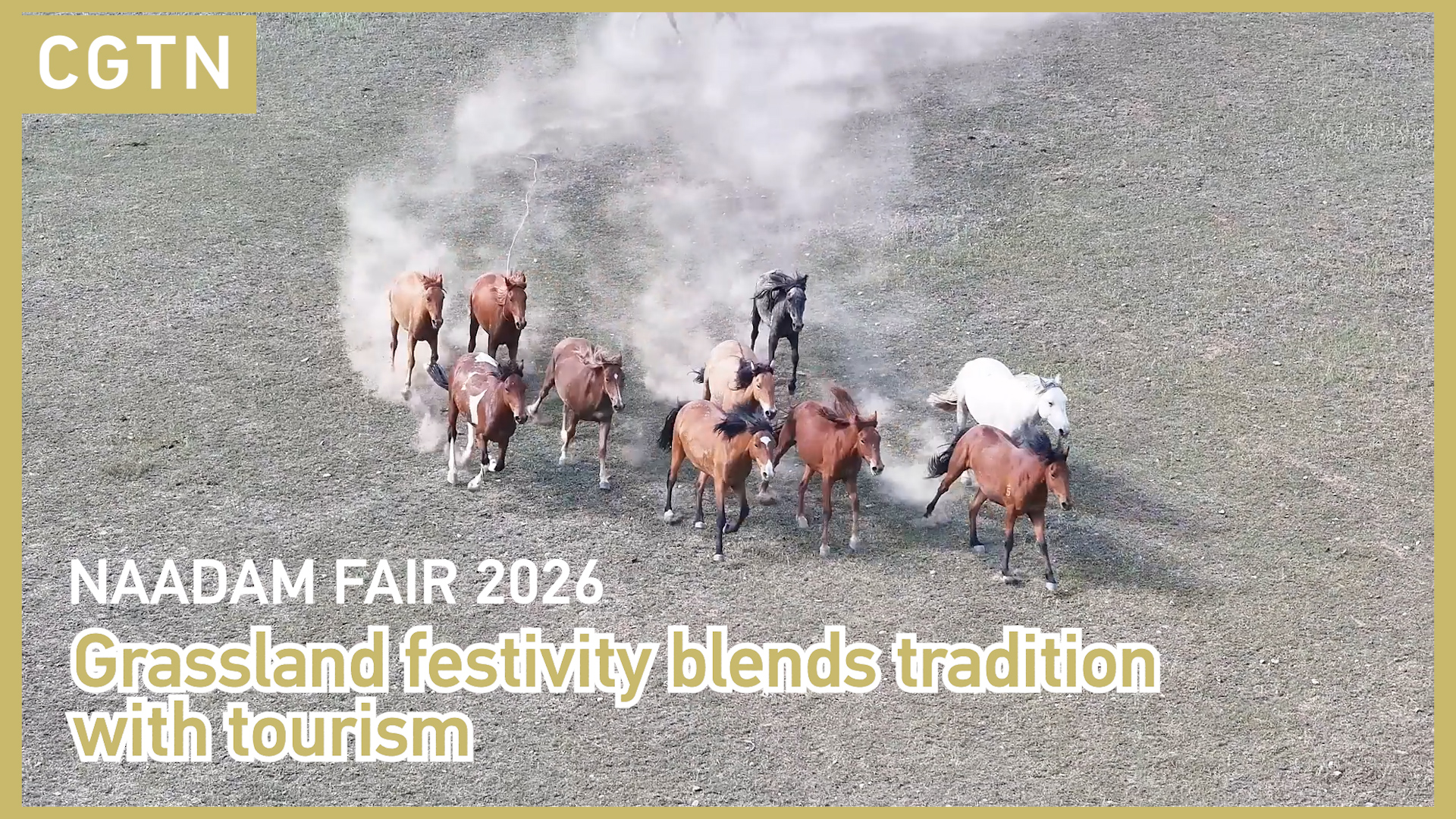 Galloping across grassland: Naadam Fair opens on Xinjiang's Bayanbulak