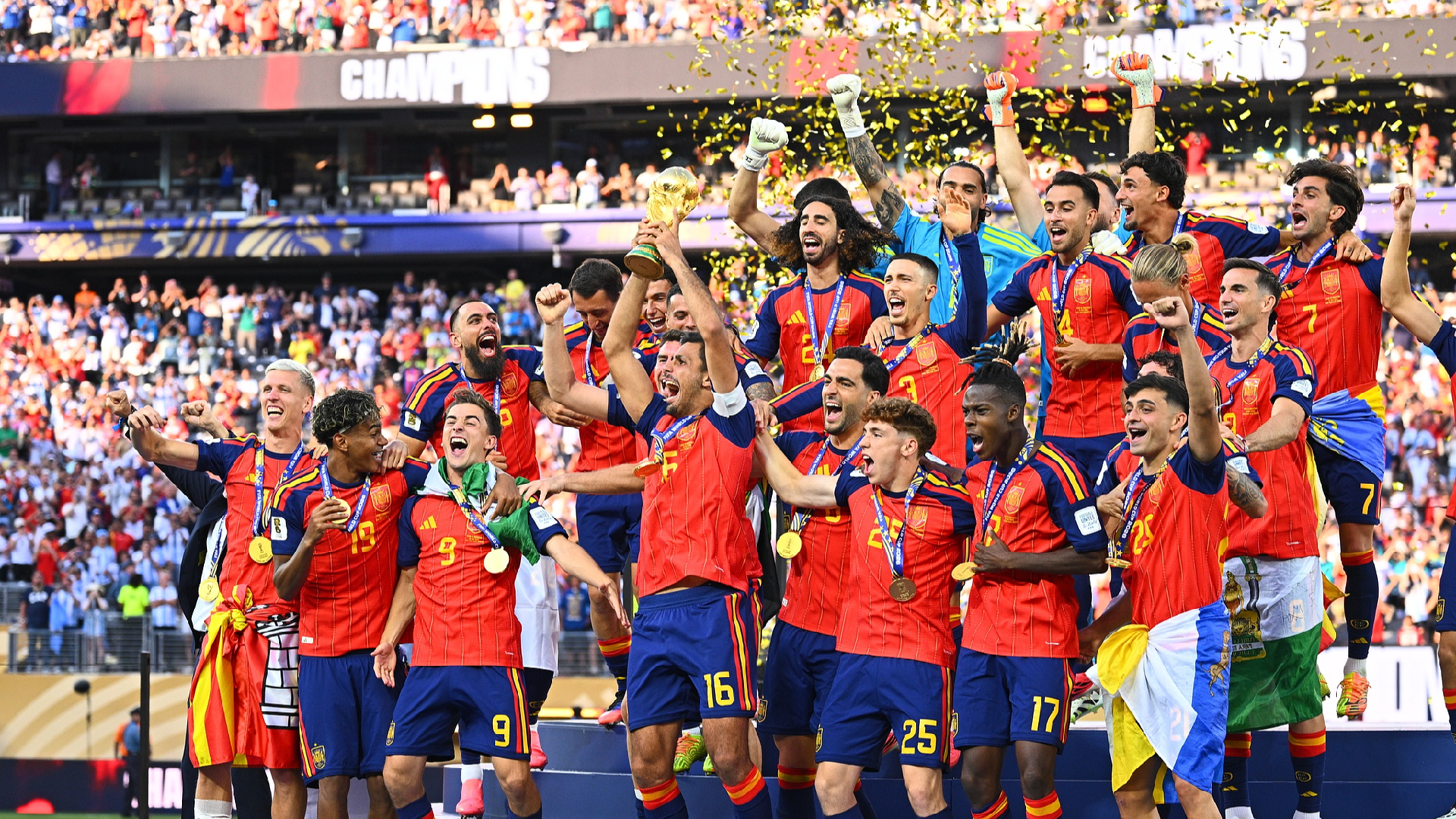 Spain edges Argentina in extra time to reclaim crown at FIFA World Cup