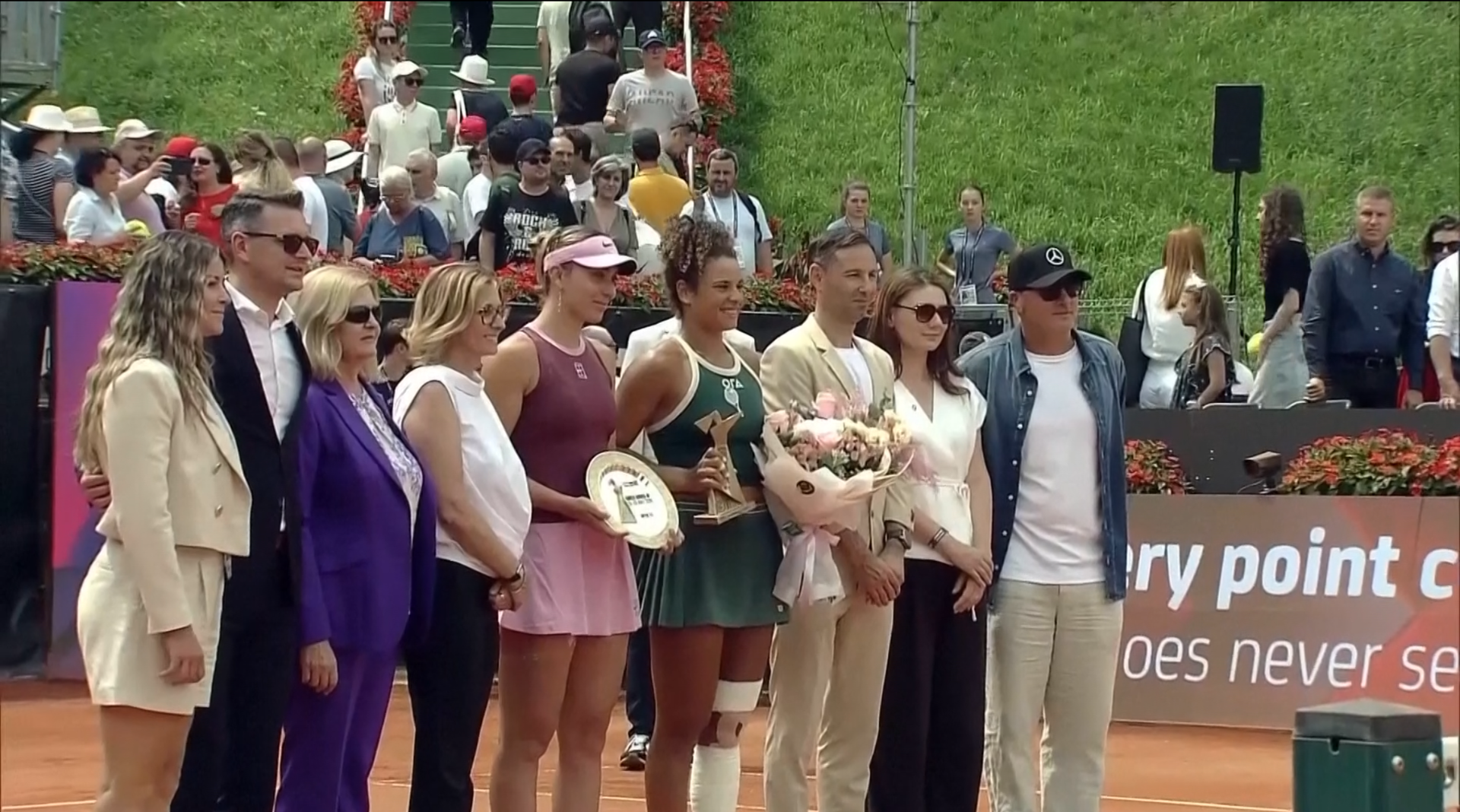 Sherif claims second WTA title as Badosa retires injured in Iasi final