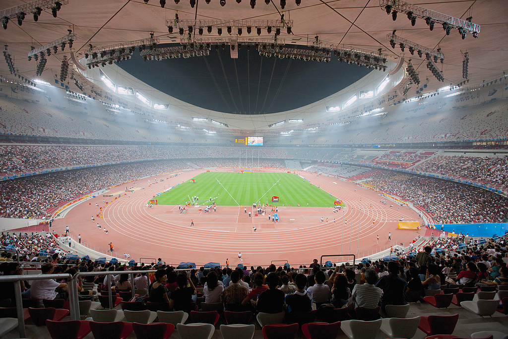 The Beijing National Stadium. /VCG