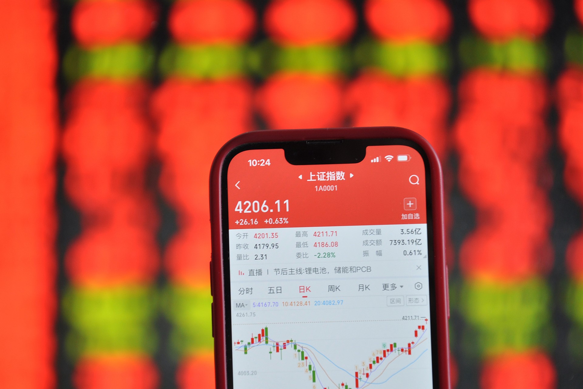 Investors track market movements as China's benchmark Shanghai Composite Index surpasses the 4,200-point mark, reaching its highest level since July 2015, Shanghai, China, May 11, 2026. /VCG