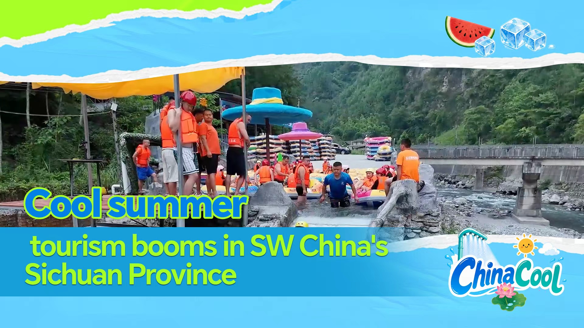 Cool summer tourism booms in SW China's Sichuan Province