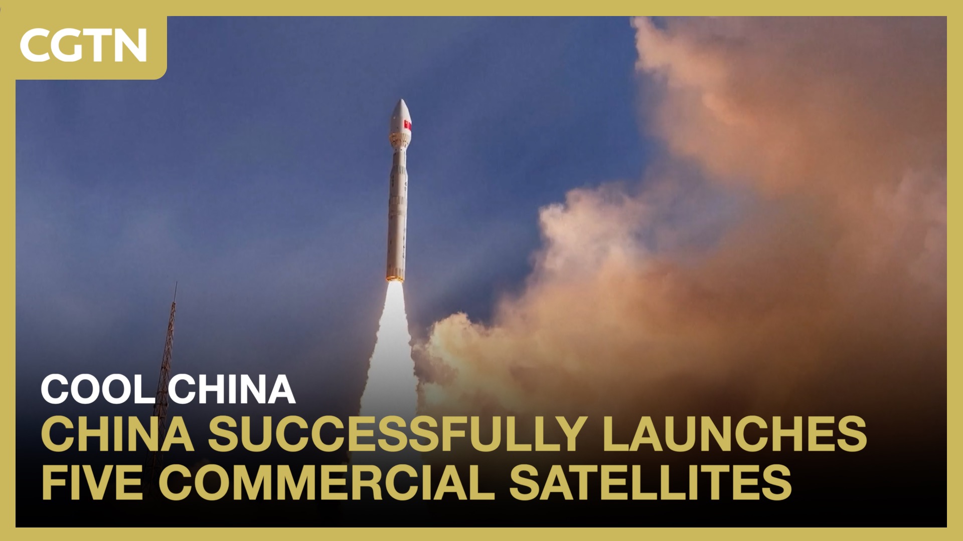China successfully launches five commercial satellites