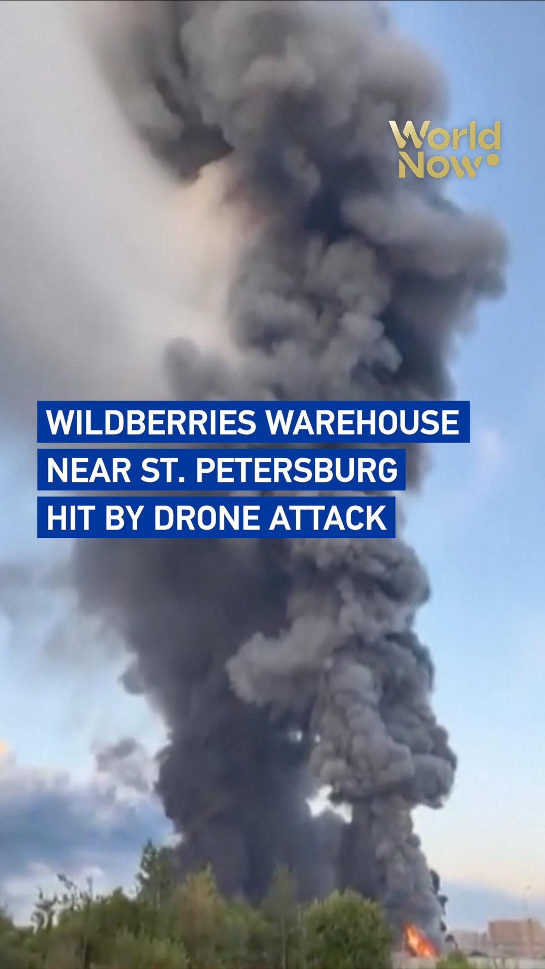 Wildberries warehouse near St. Petersburg hit by drone attack