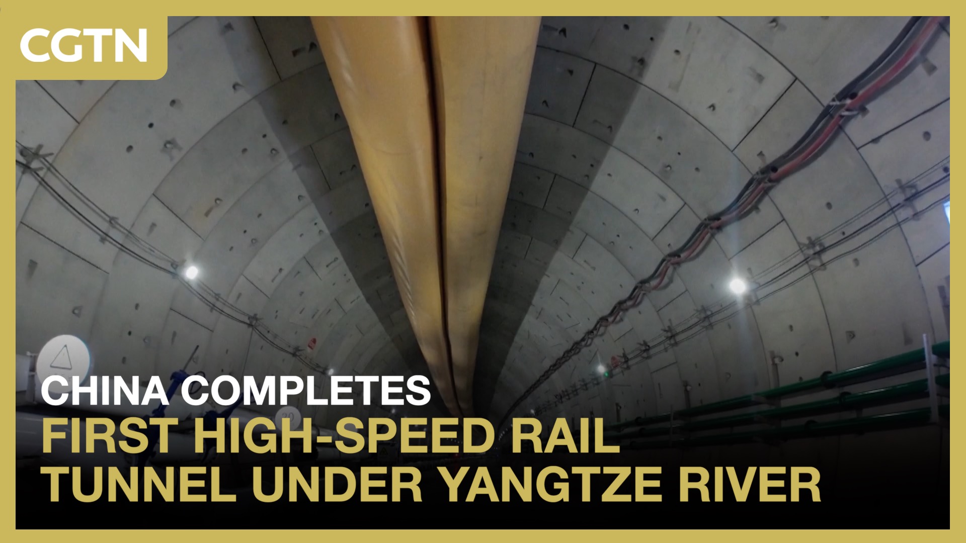 China completes first high-speed rail tunnel under Yangtze River 
